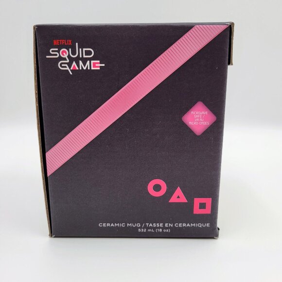 Squid Game Young-Hee Netflix Doll Ceramic Mug 18 oz NIB Cup Read - Picture 4 of 6